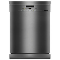 Miele G4920 BK Freestanding Dishwasher, Clean Steel